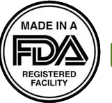 RetraBurn FDA-registered facility claim