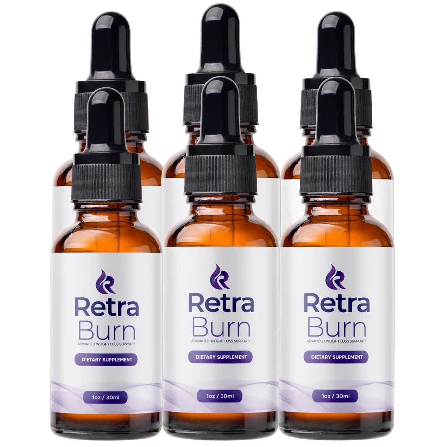 RetraBurn 6 Bottles package
